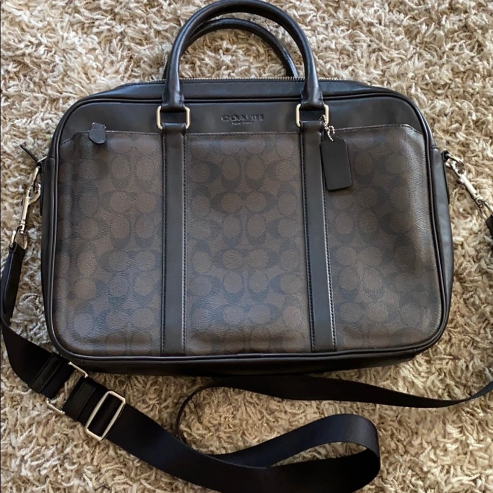 Coach Perry Slim Briefcase Laptop bag